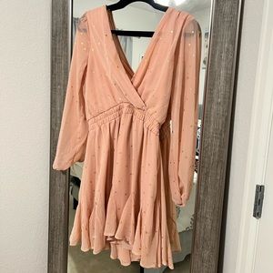 Pink Babydoll Dress